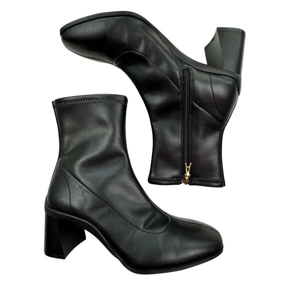 AEROSOLES Black Ankle Boots - Picture 5 of 9